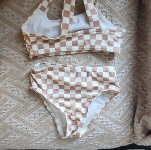 Two piece bathingsuit. 18 to 24 month